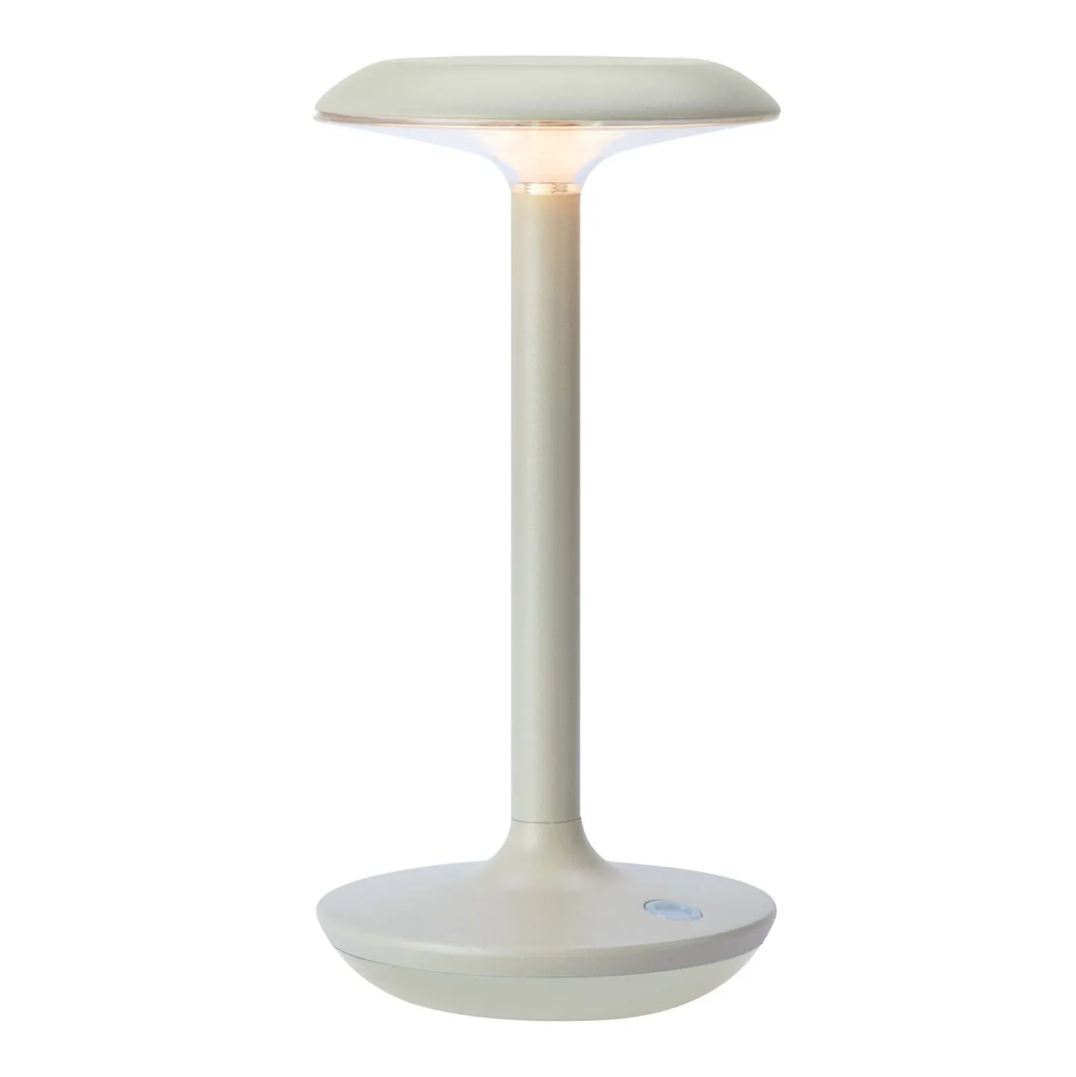 LED-Akku-Tischleuchte Petit, greige, Aluminium, IP44