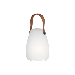 LED-Akku-Tischleuchte Ruby, Höhe 16 cm, Kunststoff, USB