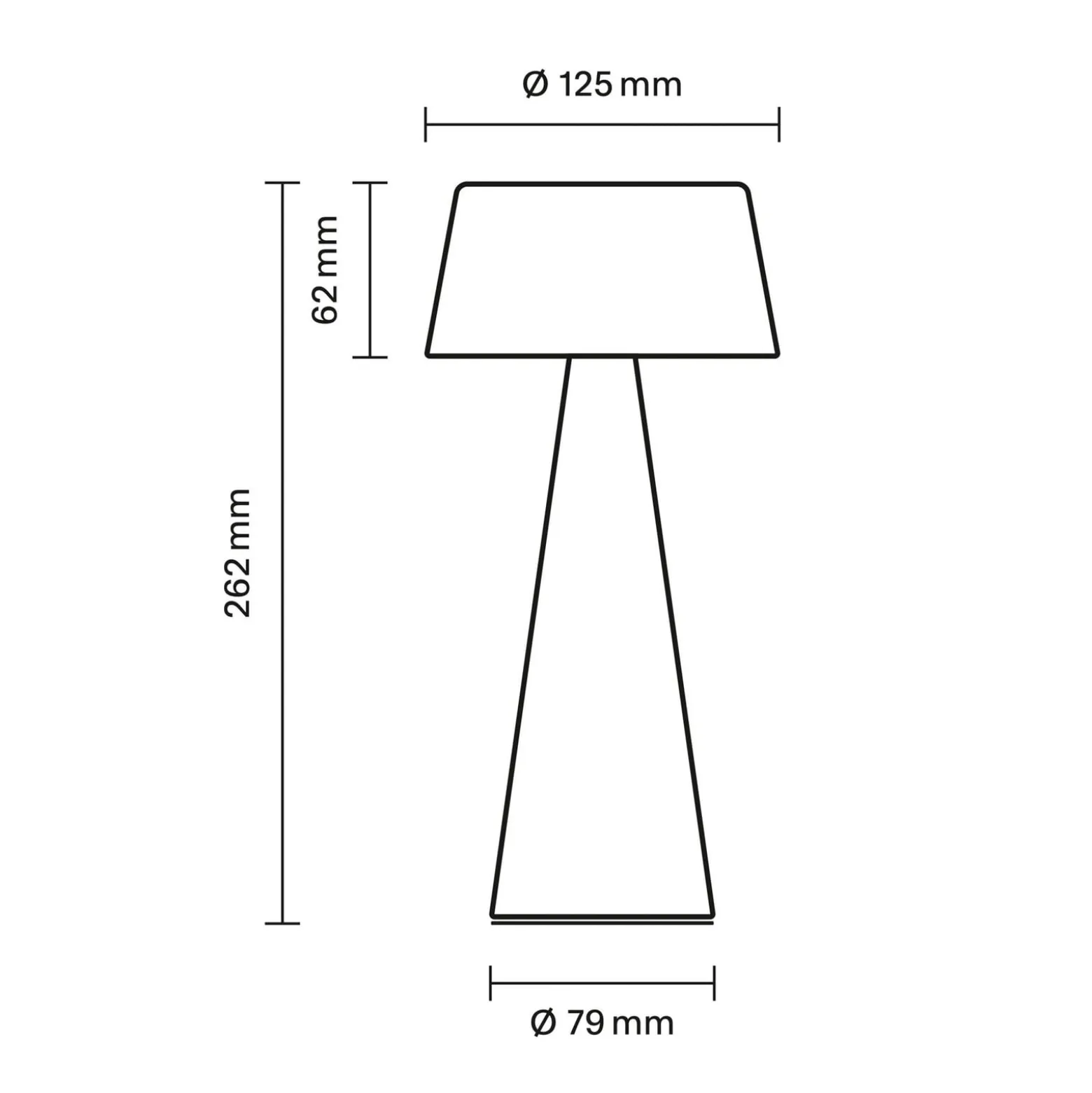 LED-Akku-Tischleuchte Solino, beige, Solar/USB, 26 cm, IP44