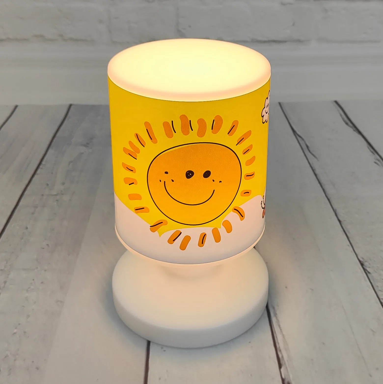 LED-Akku-Tischleuchte Sunny, USB, IP44