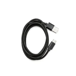 LED-Akkutischleuchte Trip, braun / weiß, Marmor, Glas, IP44