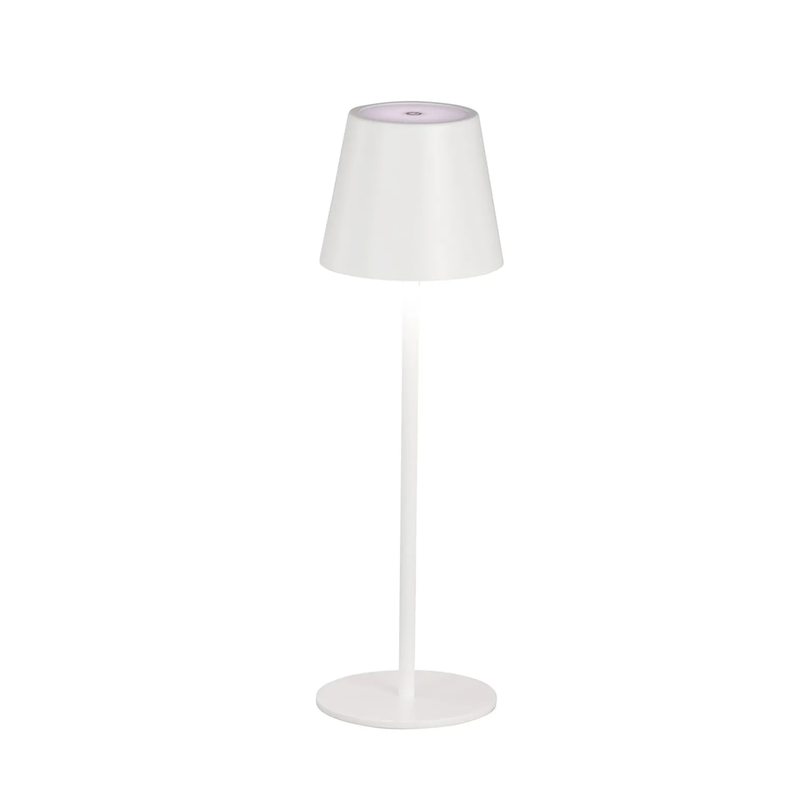 LED-Akku-Tischleuchte Viletto, weiß, IP54