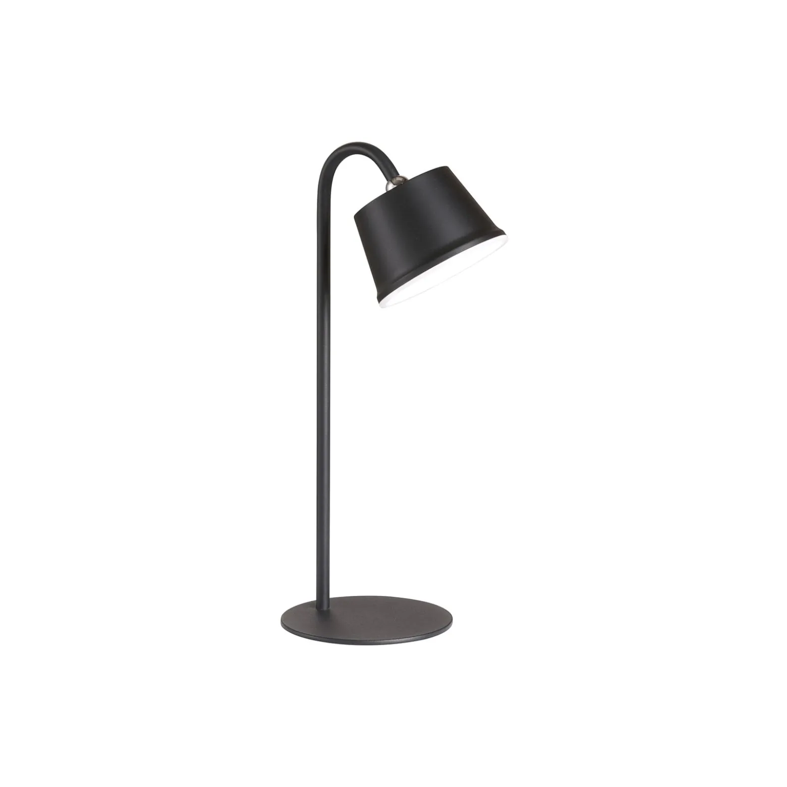LED-Akku-Tischleuchte Voet, dimmbar sandschwarz