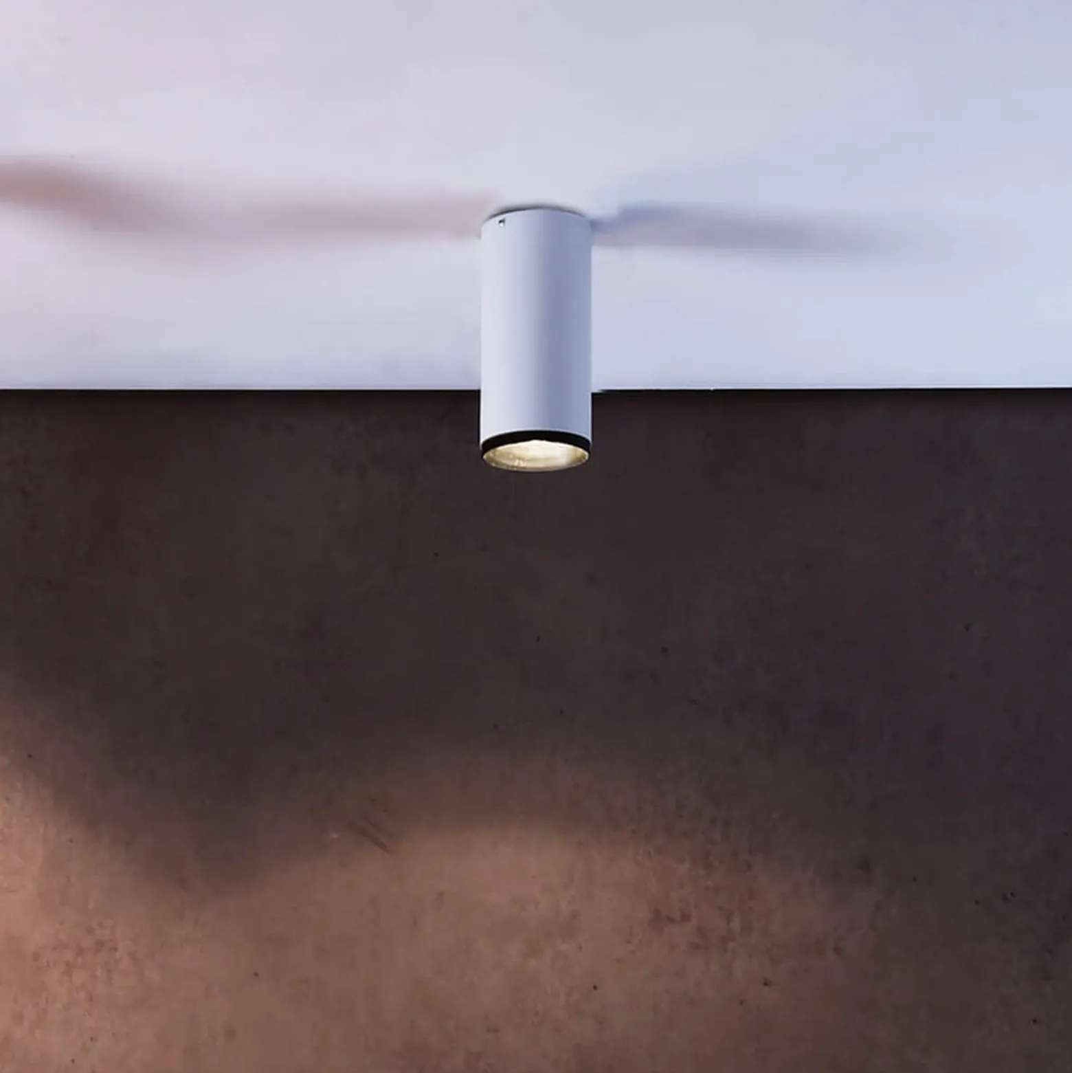 LED-Anbaudownlight Lucea 10 W weiß