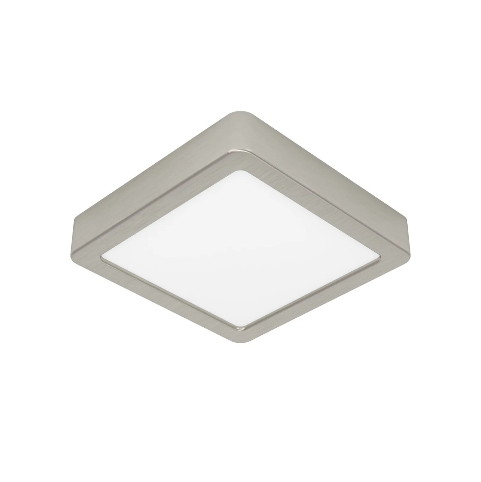 LED-Anbaupanel Fueva 5 IP20 830 nickel 16x16cm