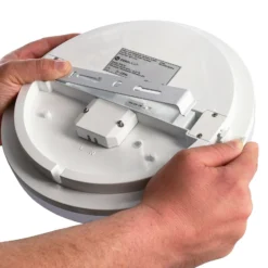 LED-Außendeckenleuchte Altais Motion, 12W, Ø 22 cm