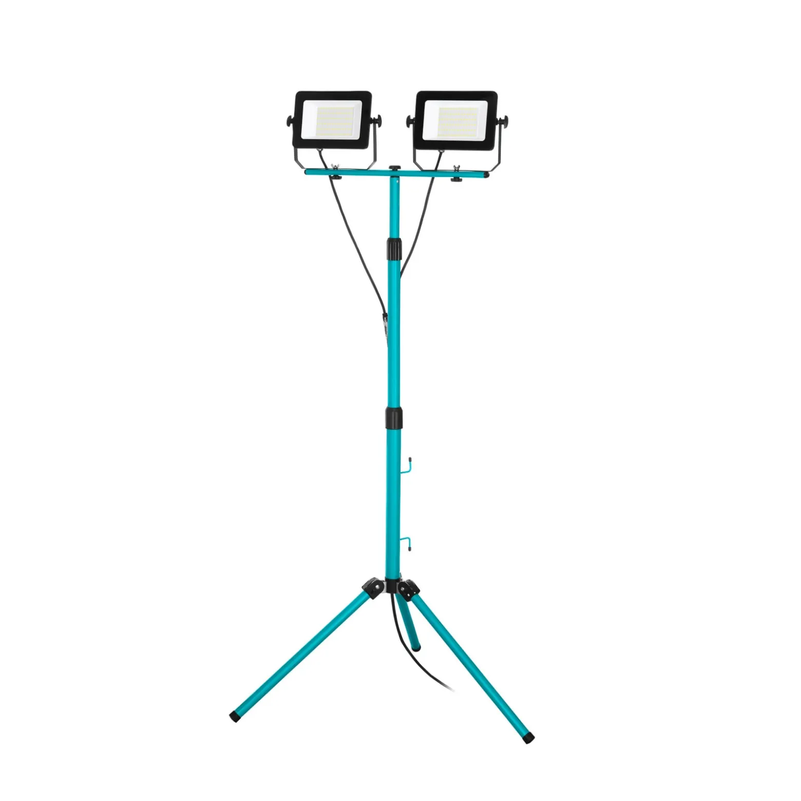 LED-Außenstrahler Avelar, schwarz/türkis, Höhe 193 cm Metall