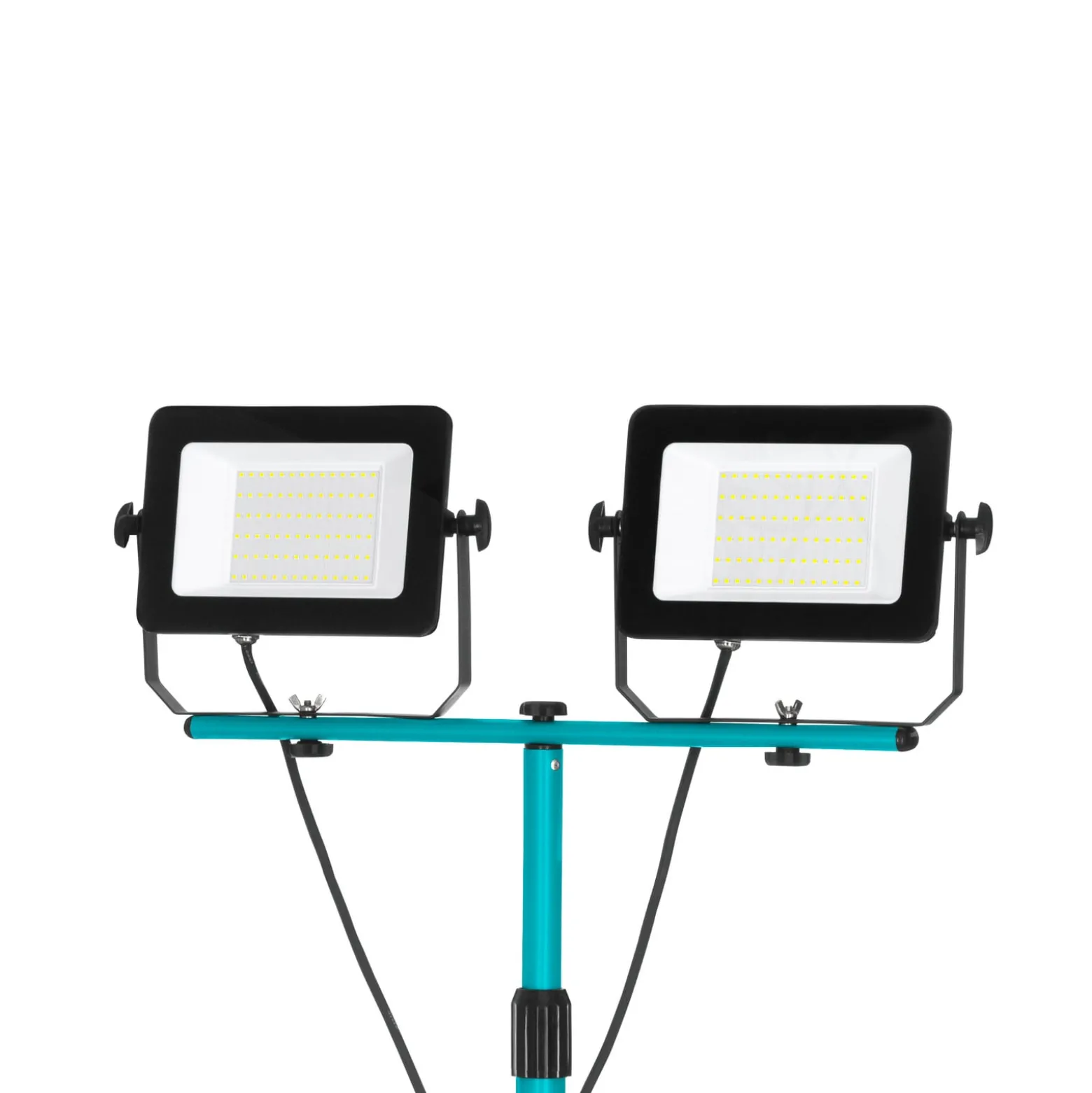 LED-Außenstrahler Avelar, schwarz/türkis, Höhe 193 cm Metall