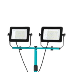 LED-Außenstrahler Avelar, schwarz/türkis, Höhe 193 cm Metall