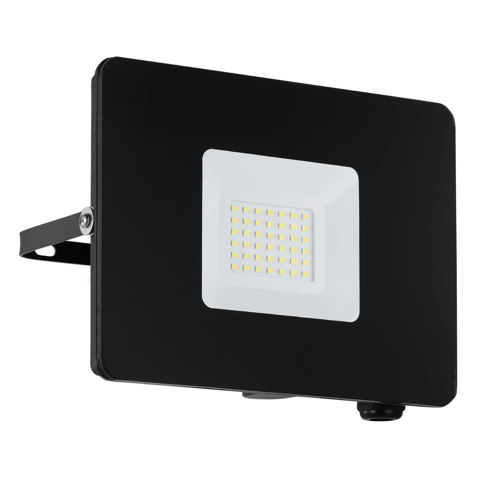 LED-Außenstrahler Faedo 3 in Schwarz, 30W