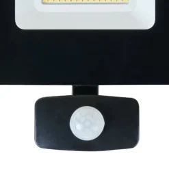 LED-Außenstrahler Faedo 3 mit Sensor, schwarz, 50W