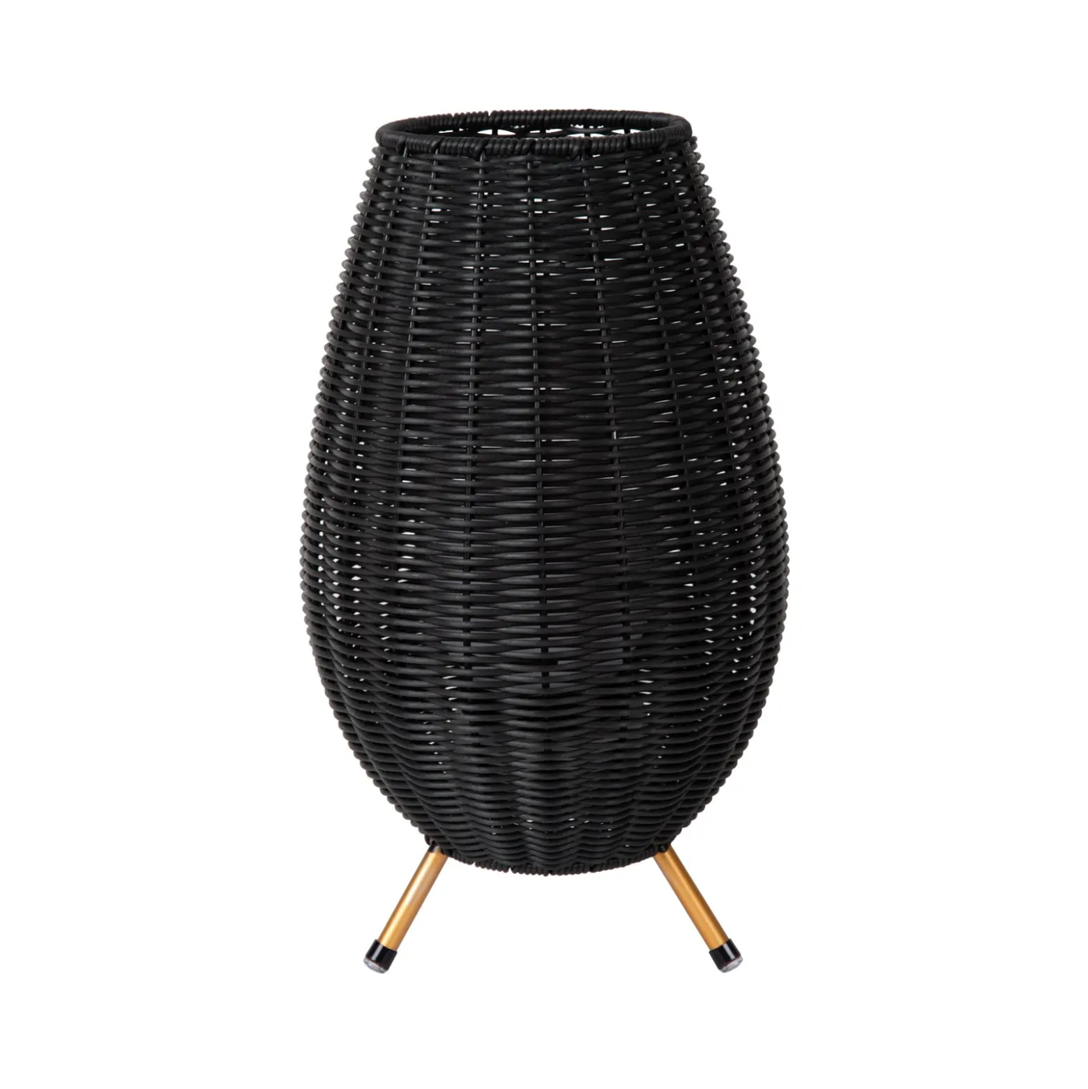 LED-Außentischleuchte Colin, Akku, 36 cm, schwarz