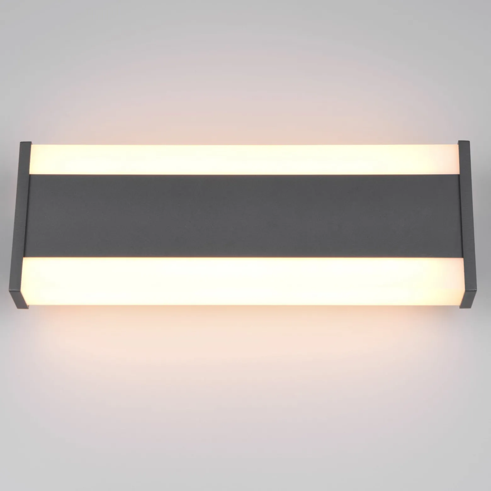 LED-Außenwandlampe DAWSON, 30 cm, anthrazit IP54 CCT up/down