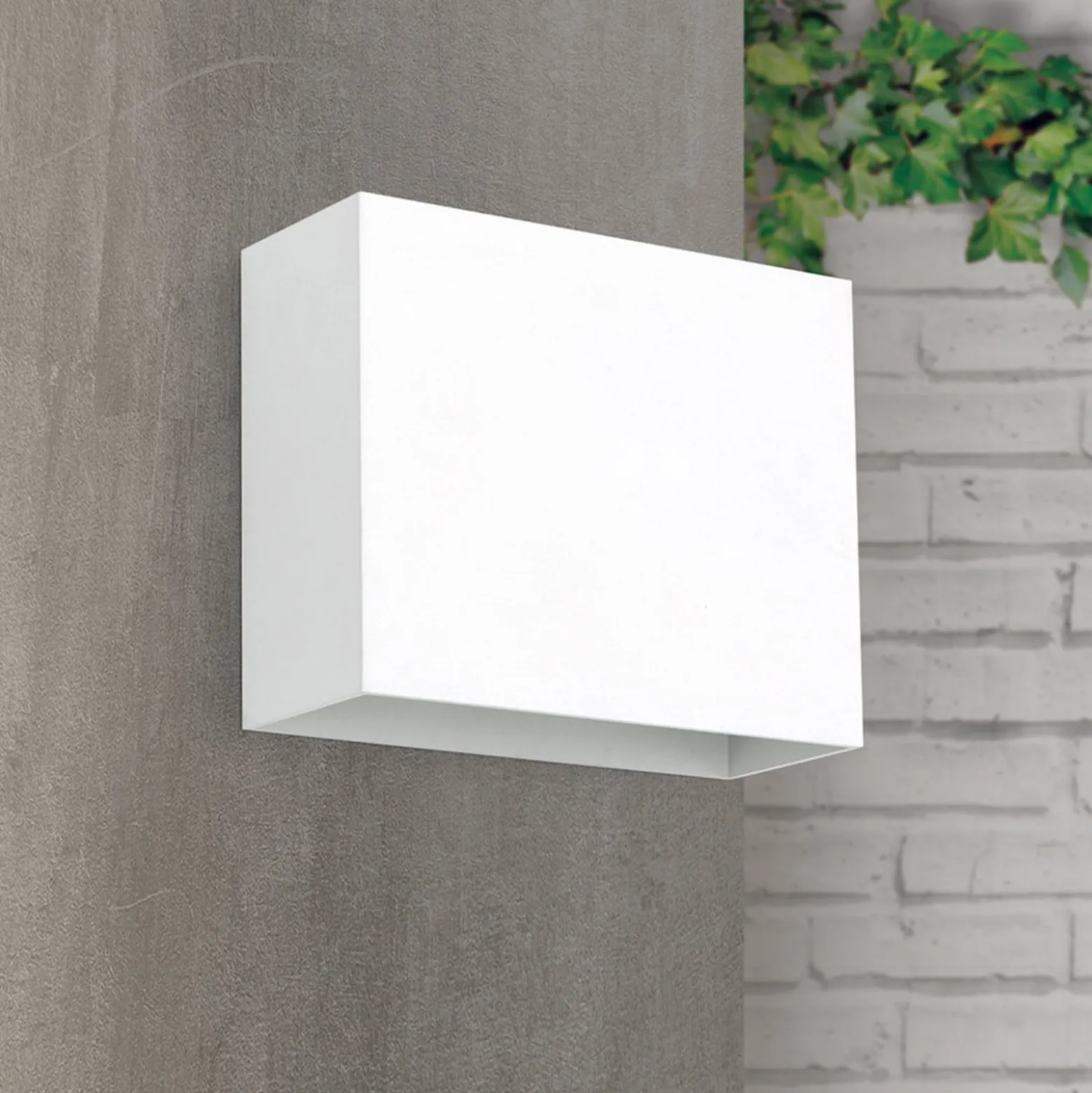 LED-Außenwandleuchte Akzent, weiß