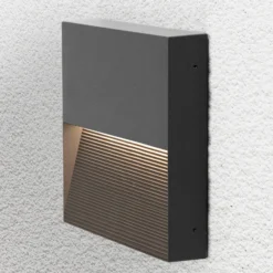 LED-Außenwandleuchte Direxus downlight 18x18cm