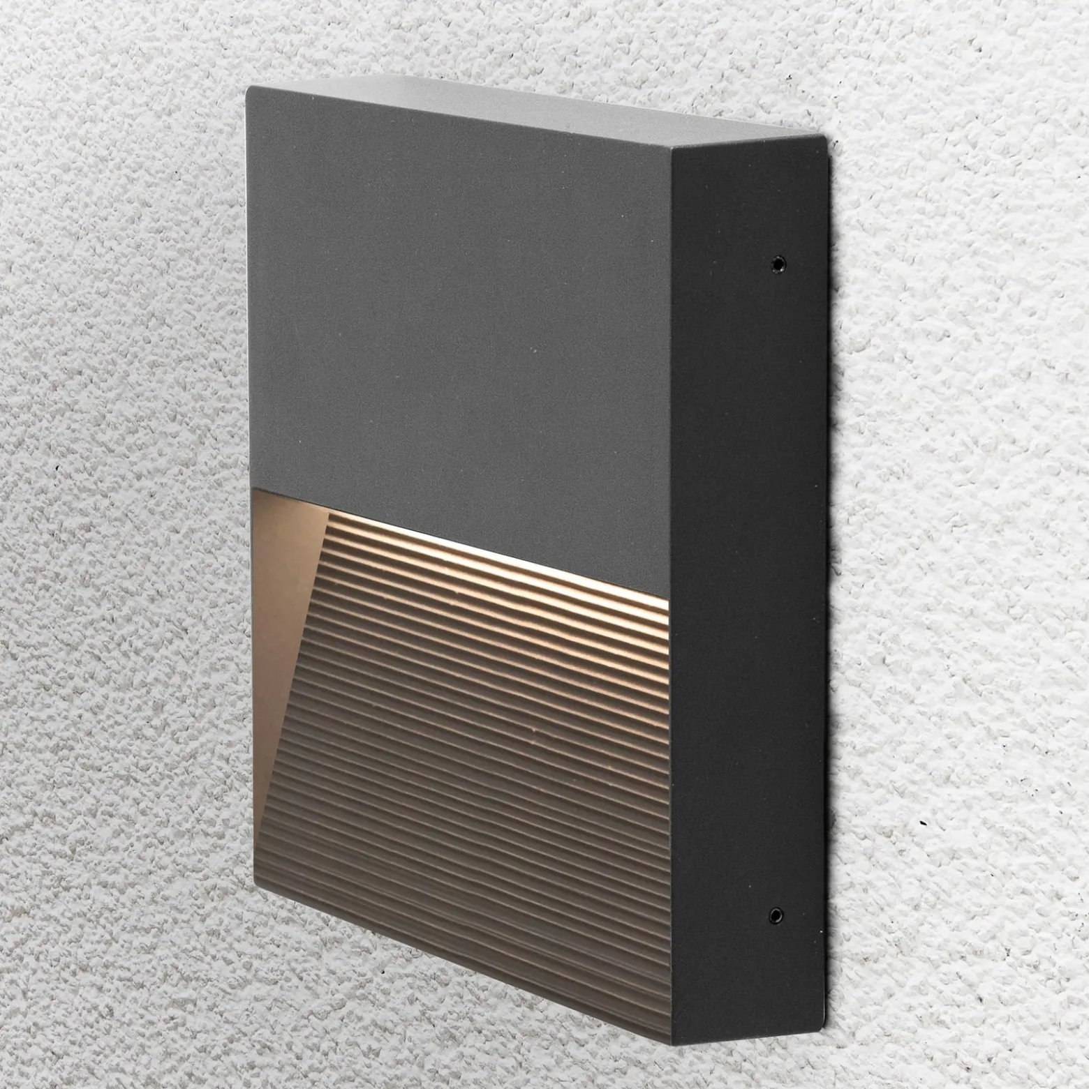 LED-Außenwandleuchte Direxus downlight 18x18cm