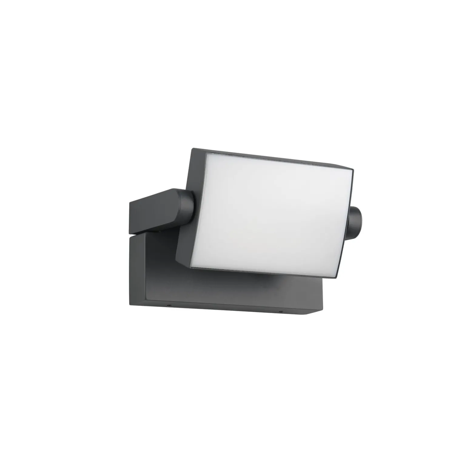 LED-Außenwandleuchte KANSAS, anthrazit, Breite 20 cm, IP54