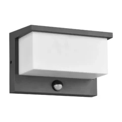 LED-Außenwandleuchte Nestos, Bewegungssensor, IP54