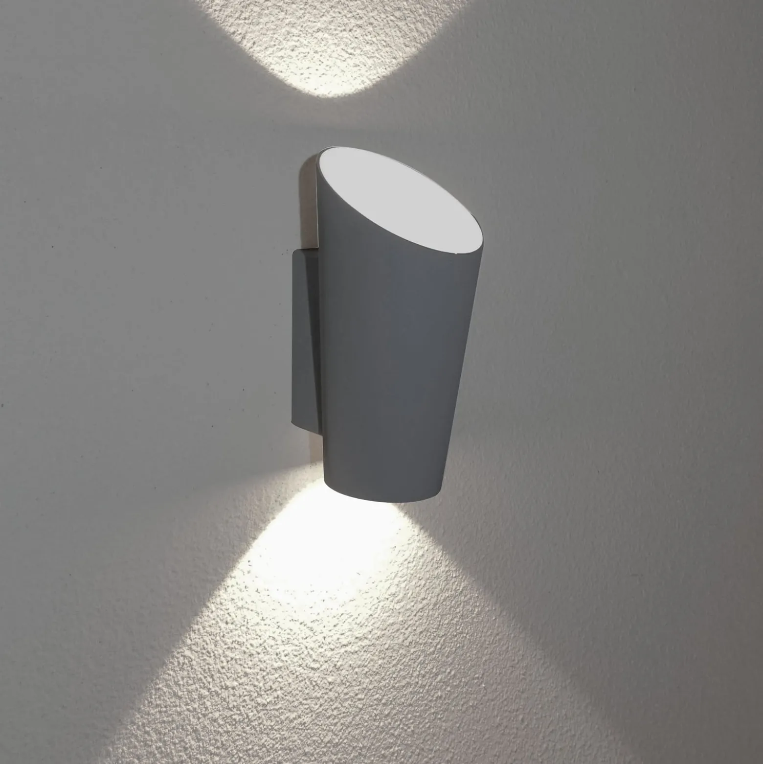 LED-Außenwandleuchte Vista, dunkelgrau