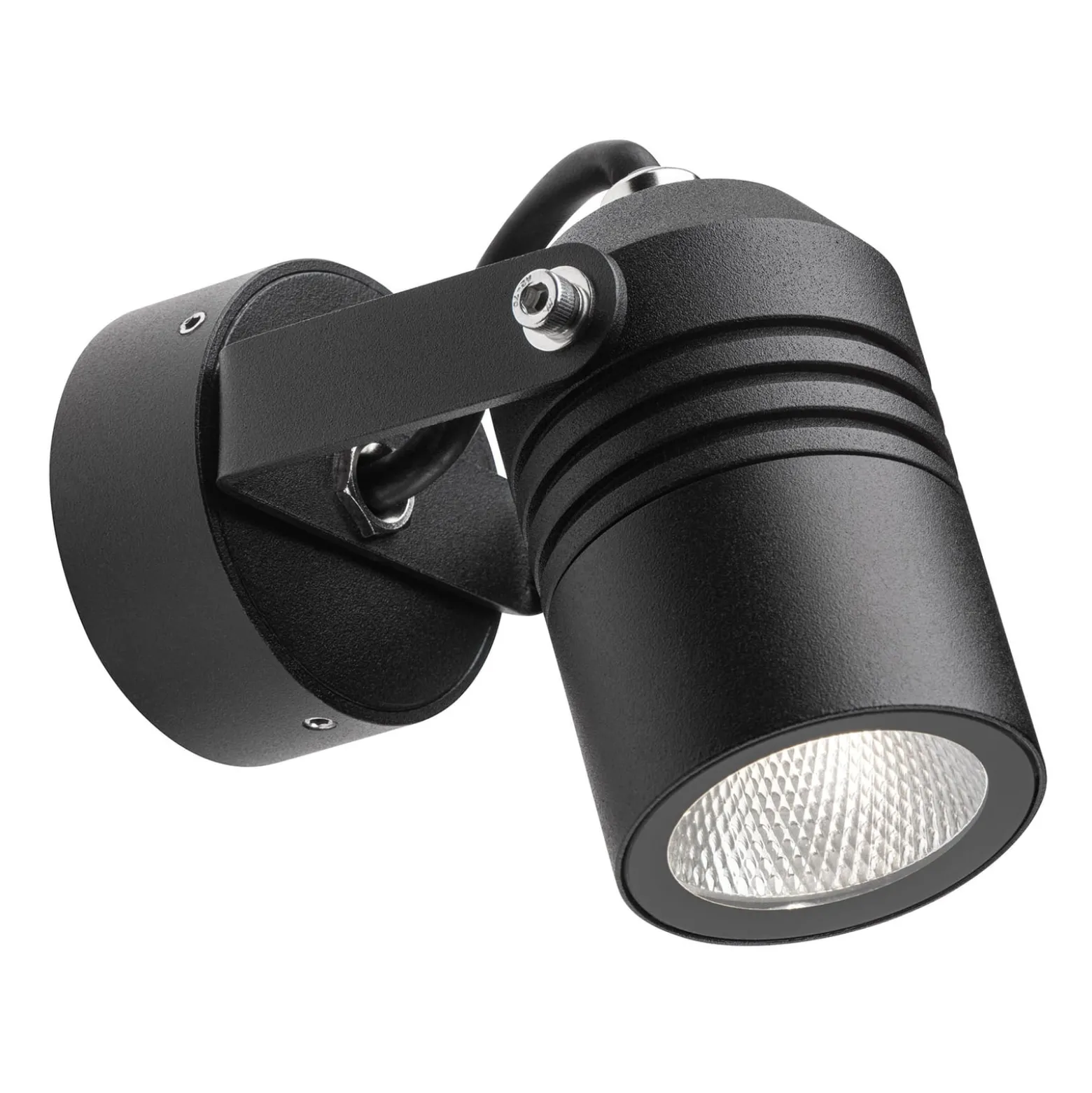 LED-Außenwandstrahler 5019, schwarz, IP54