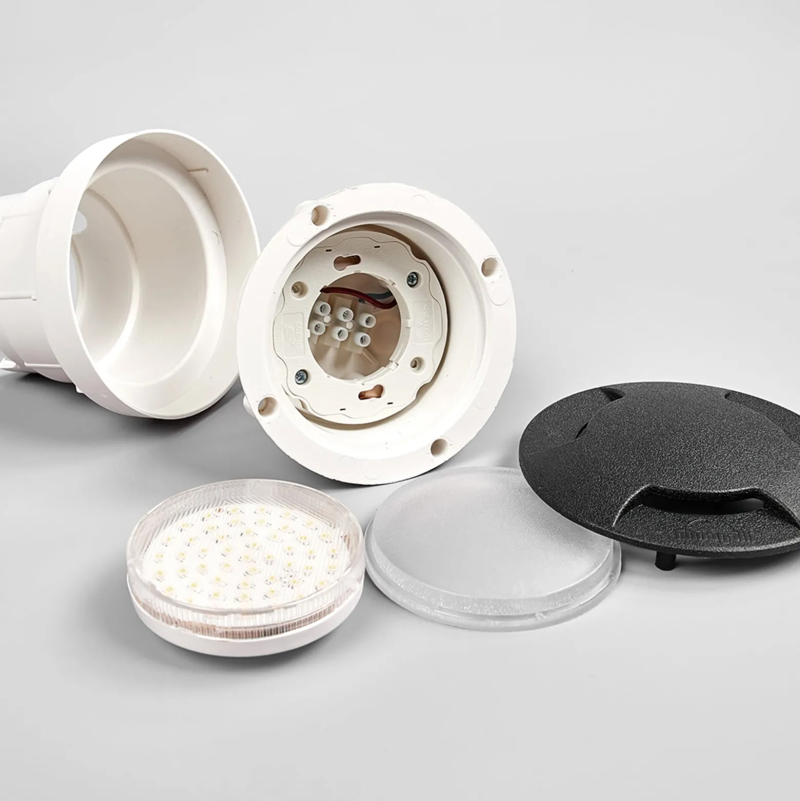 LED Boden-Einbauleuchte Ceci 120-3L schwarz CCT