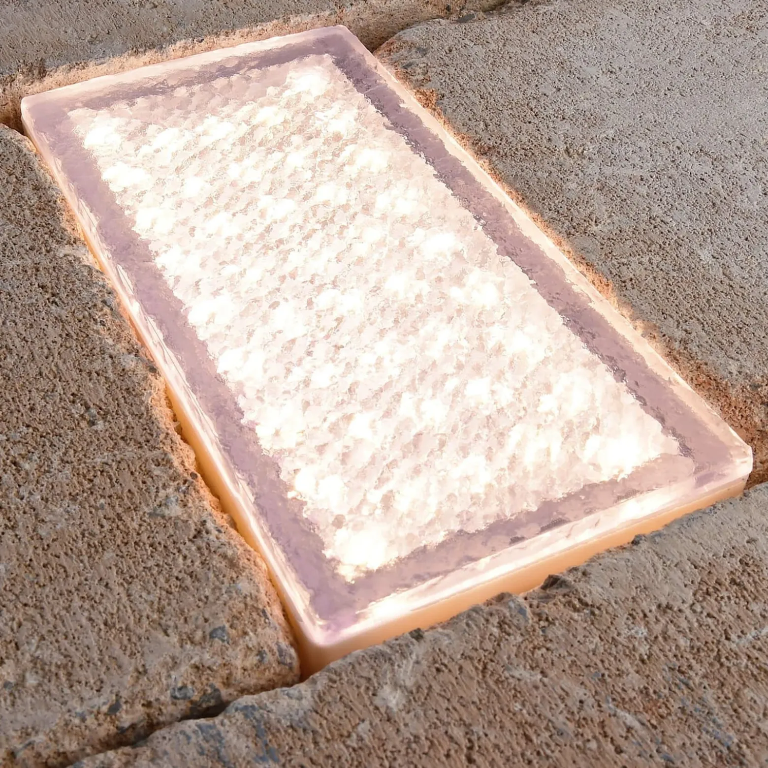 LED-Bodeneinbauleuchte Tabit, 10 x 20 cm, begehbar