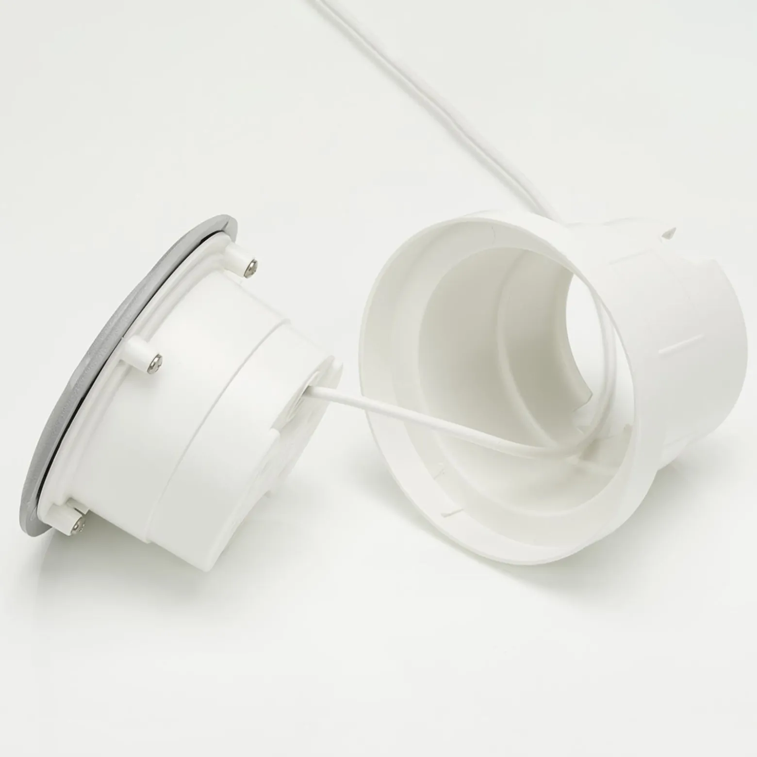 LED-Bodeneinbaustrahler Ceci 160-3L grau CCT