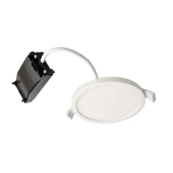 LED-Deckeneinbauleuchte Alya weiß Ø 12cm 2.700K