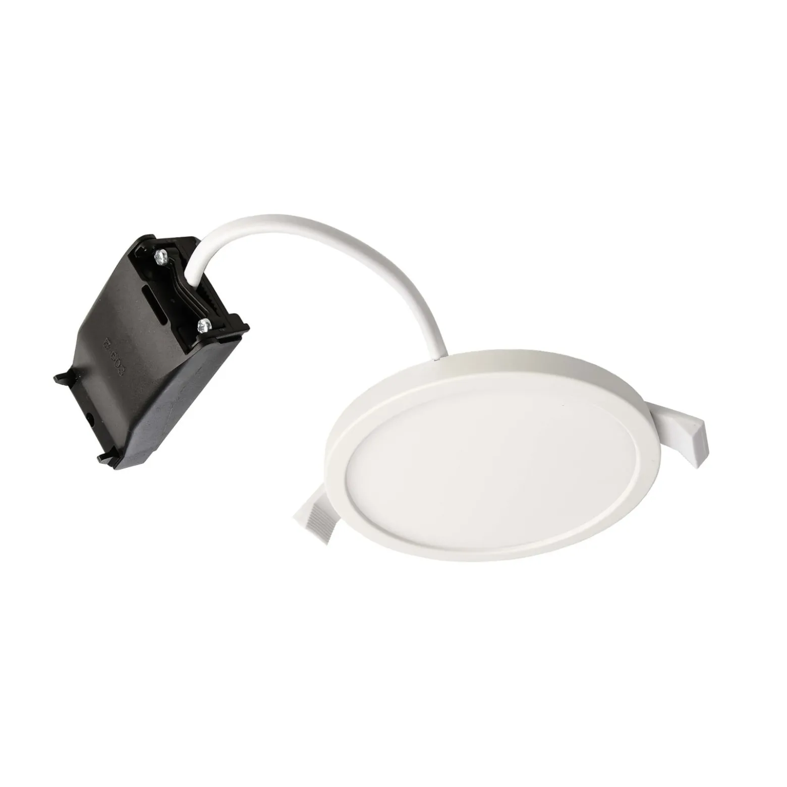 LED-Deckeneinbauleuchte Alya weiß Ø 12cm 2.700K