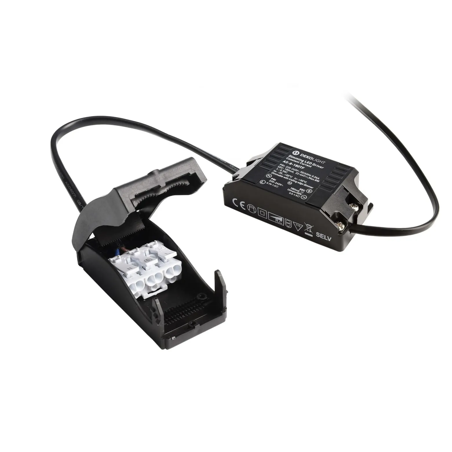 LED-Deckeneinbauleuchte Dione, IP44, 4.000 K, nickel, dim