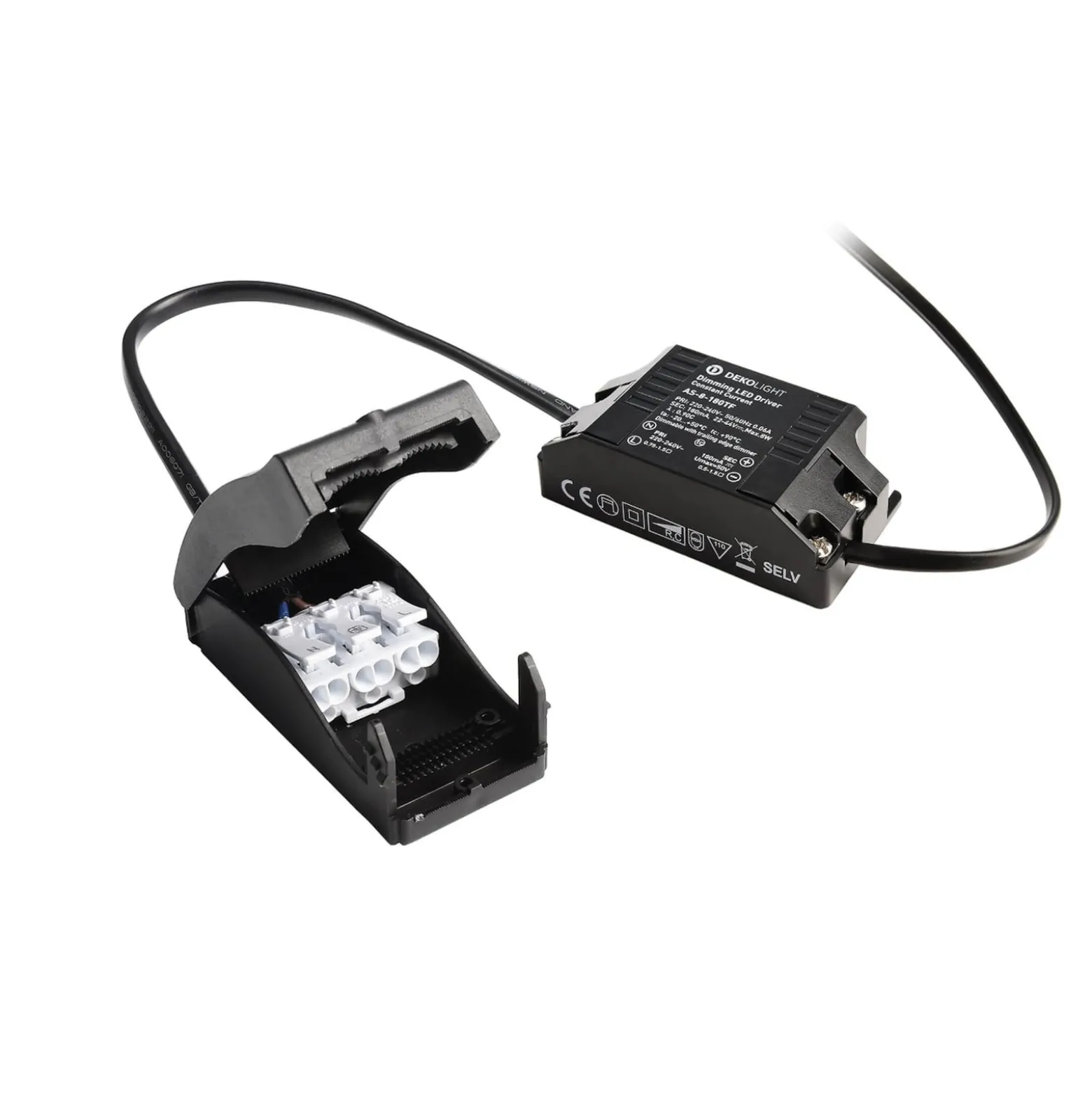 LED-Deckeneinbauleuchte Dione, IP44, nickel, dim to warm