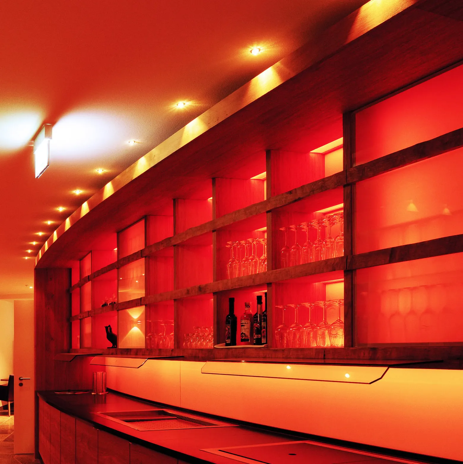 LED-Deckeneinbauleuchte Punto Lumi, silber, 1 W, 3.000 K