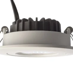 LED-Deckeneinbaustrahler Dione 3.000 K weiß