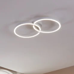 LED-Deckenlampe Armandolo, weiß, Länge 67 cm, CCT, RGB
