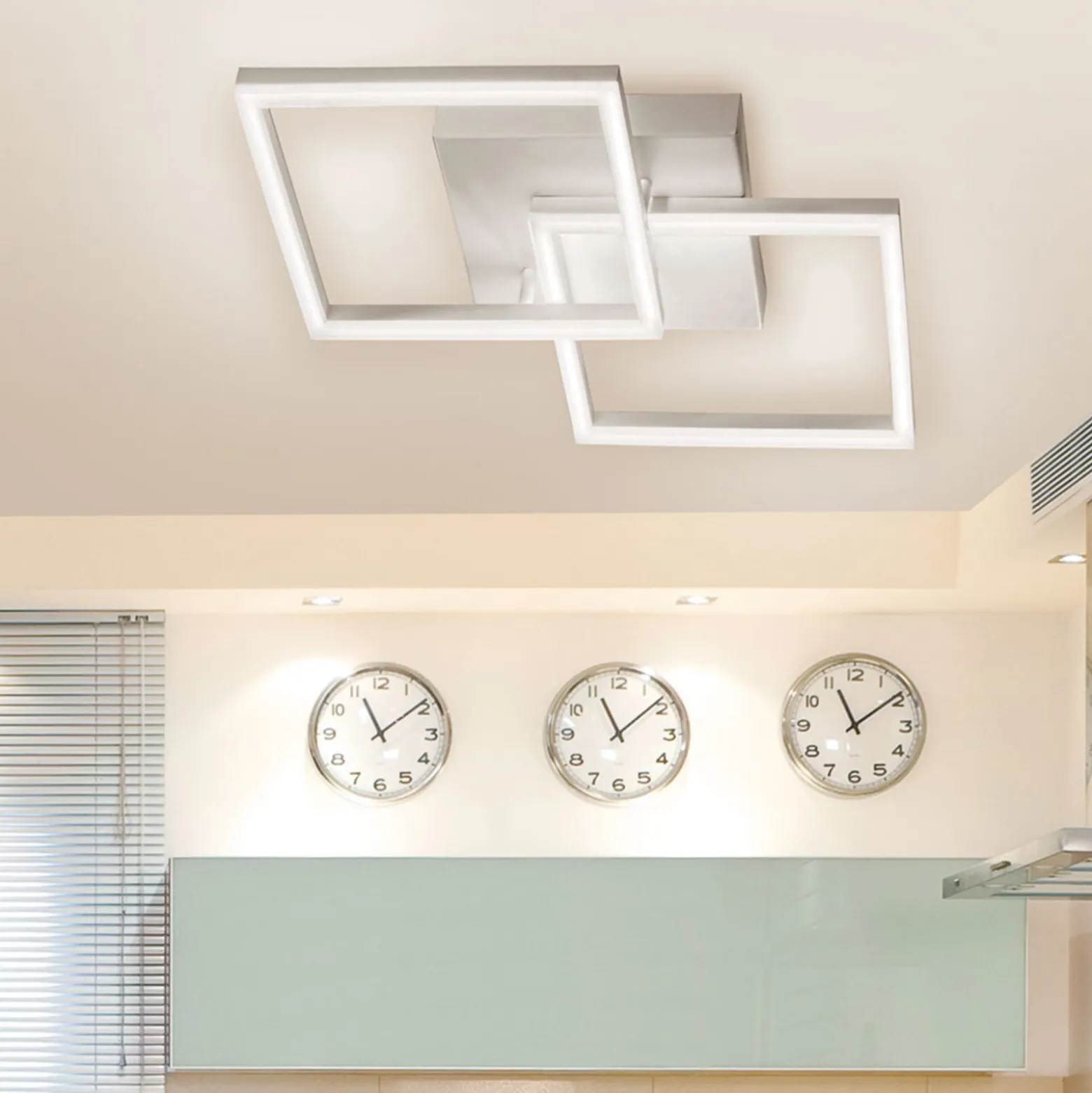 LED-Deckenlampe Bard 2-flg.