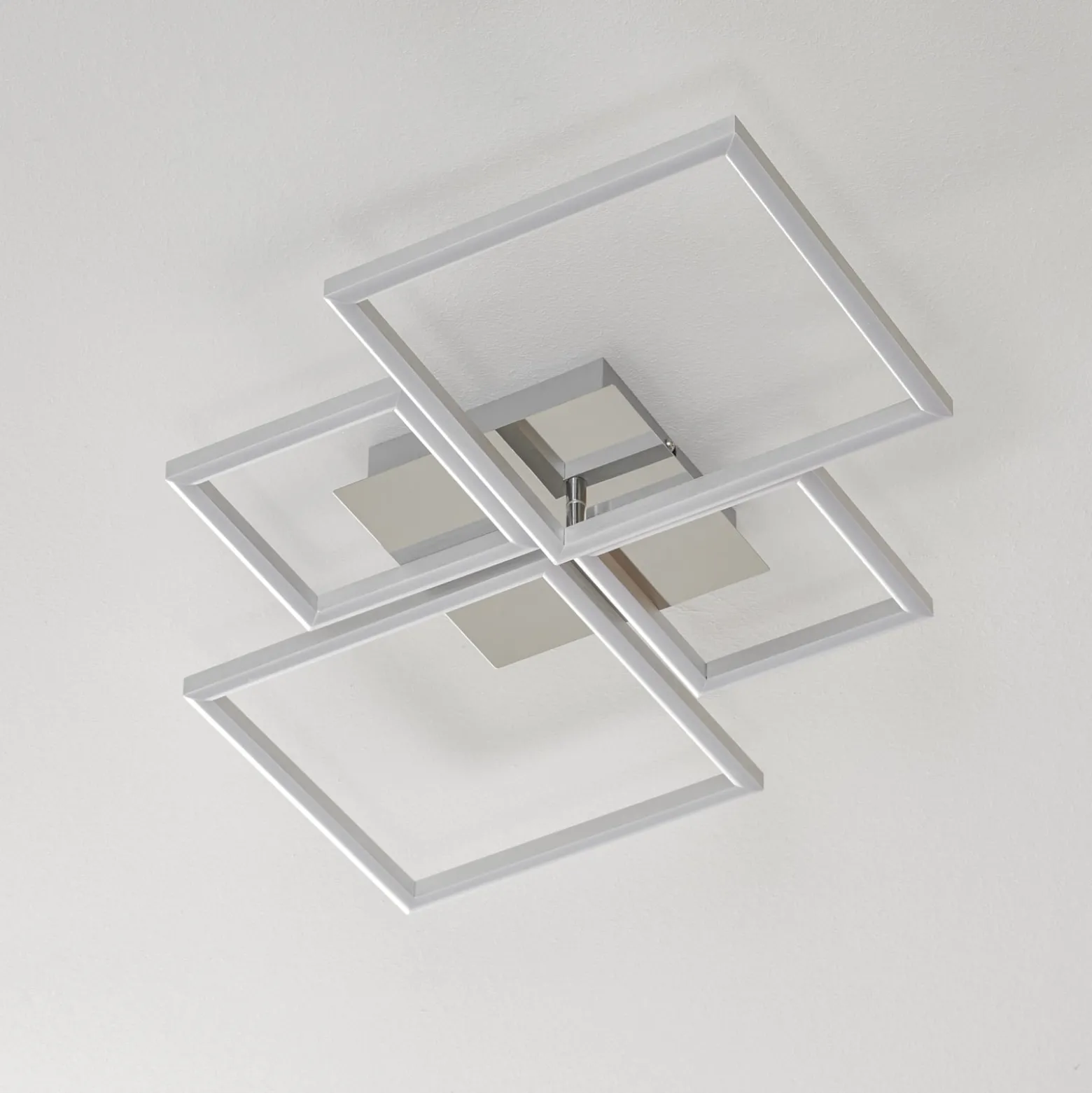 LED-Deckenlampe Frame, per Wandschalter dimmbar