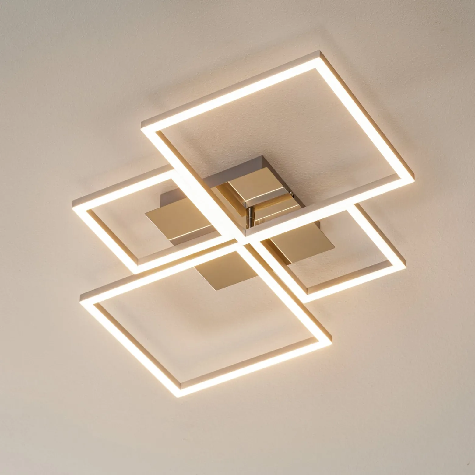 LED-Deckenlampe Frame, per Wandschalter dimmbar