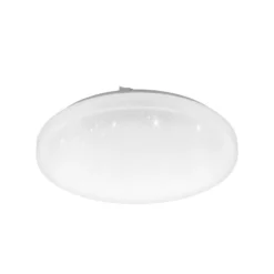 LED-Deckenlampe Frania-S m. Kristalleffekt Ø33cm