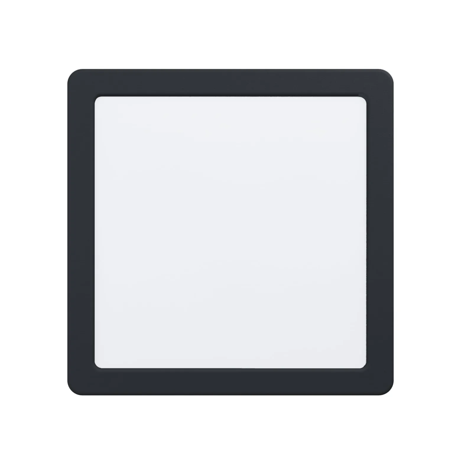 LED-Deckenlampe Fueva 5, IP20 schwarz 21x21cm