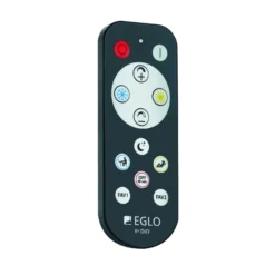 LED-Deckenlampe Gafares, schwarz Alu 41 cm Fernbedienung CCT