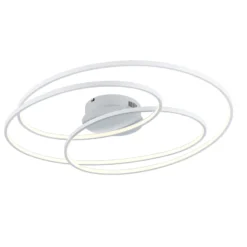 LED-Deckenlampe Gale, 80 cm, weiß matt