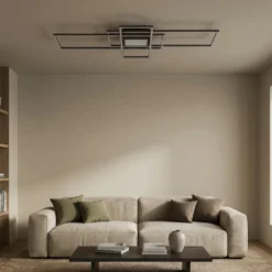LED-Deckenlampe Irvine 3.000-6.500 K, anthrazit