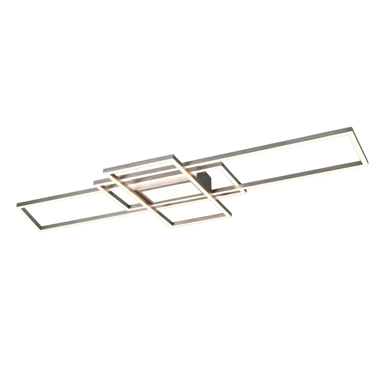 LED-Deckenlampe Irvine 3.000-6.500 K, nickel matt