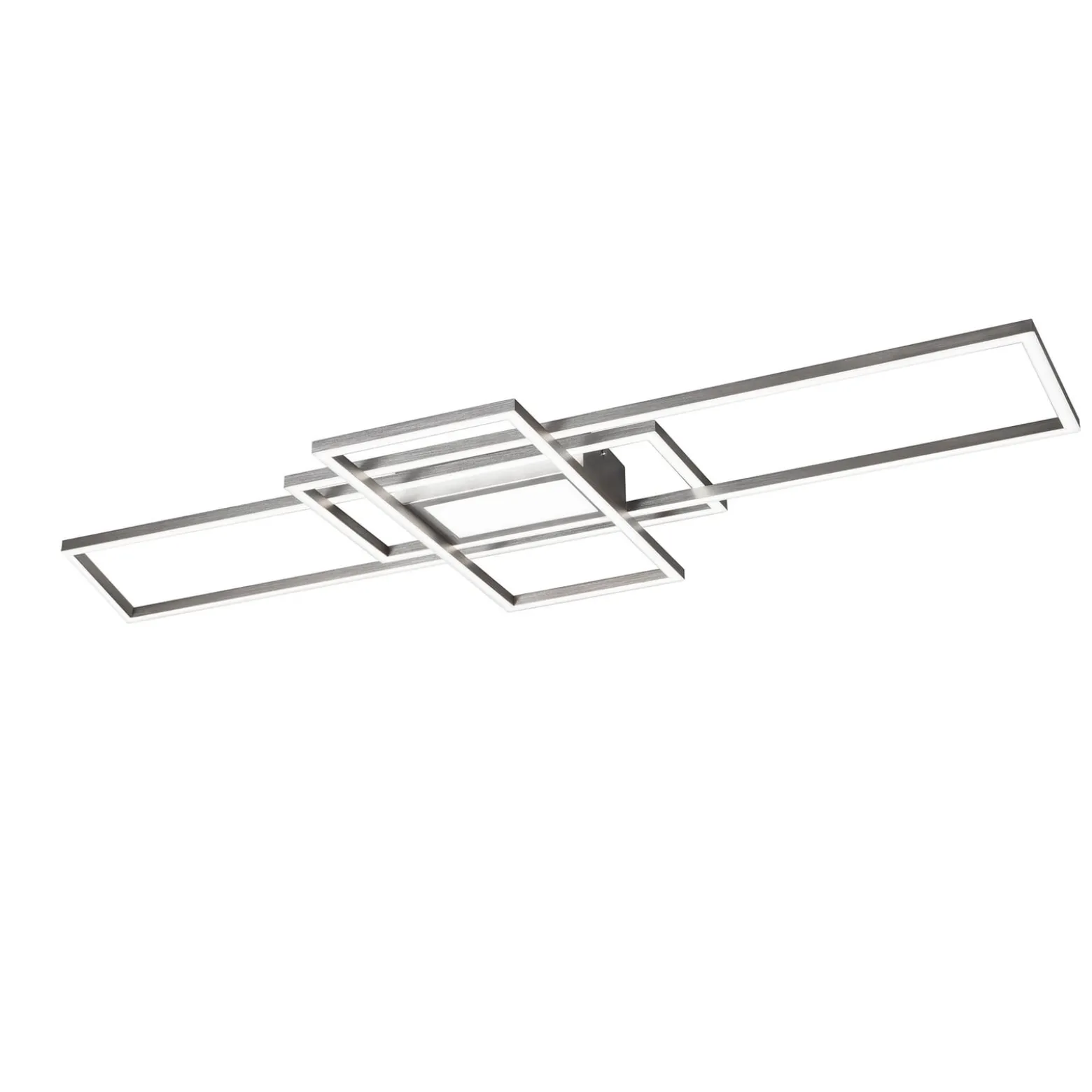 LED-Deckenlampe Irvine 3.000-6.500 K, nickel matt