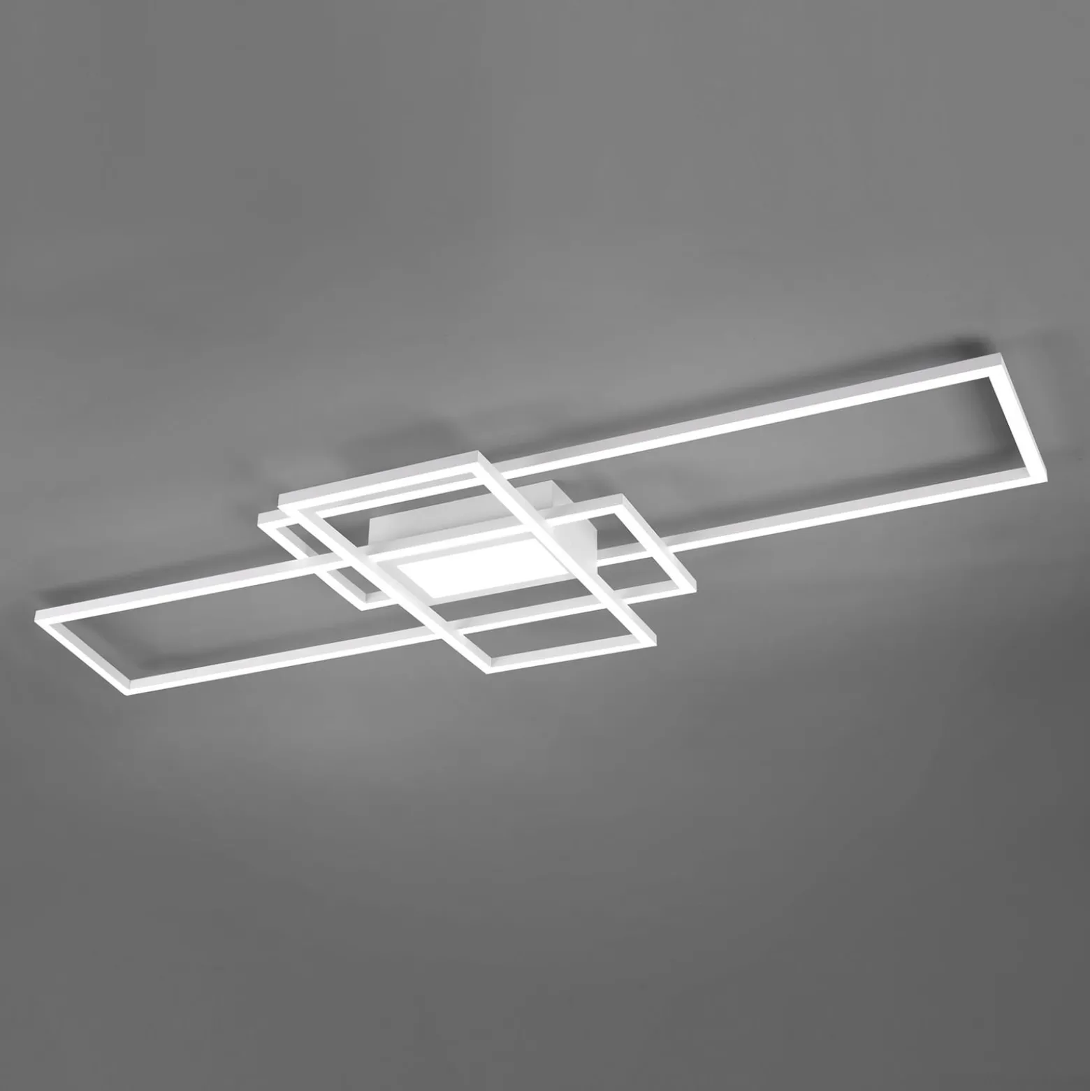 LED-Deckenlampe Irvine 3.000-6.500 K, weiß matt