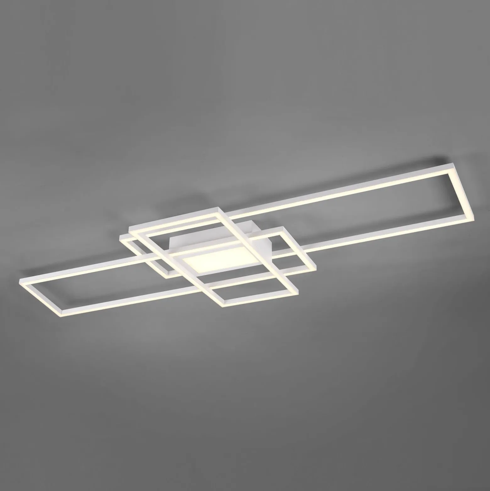 LED-Deckenlampe Irvine 3.000-6.500 K, weiß matt