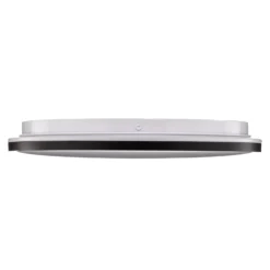 LED-Deckenlampe Lana, Backlighteffekt Ø28 schwarz