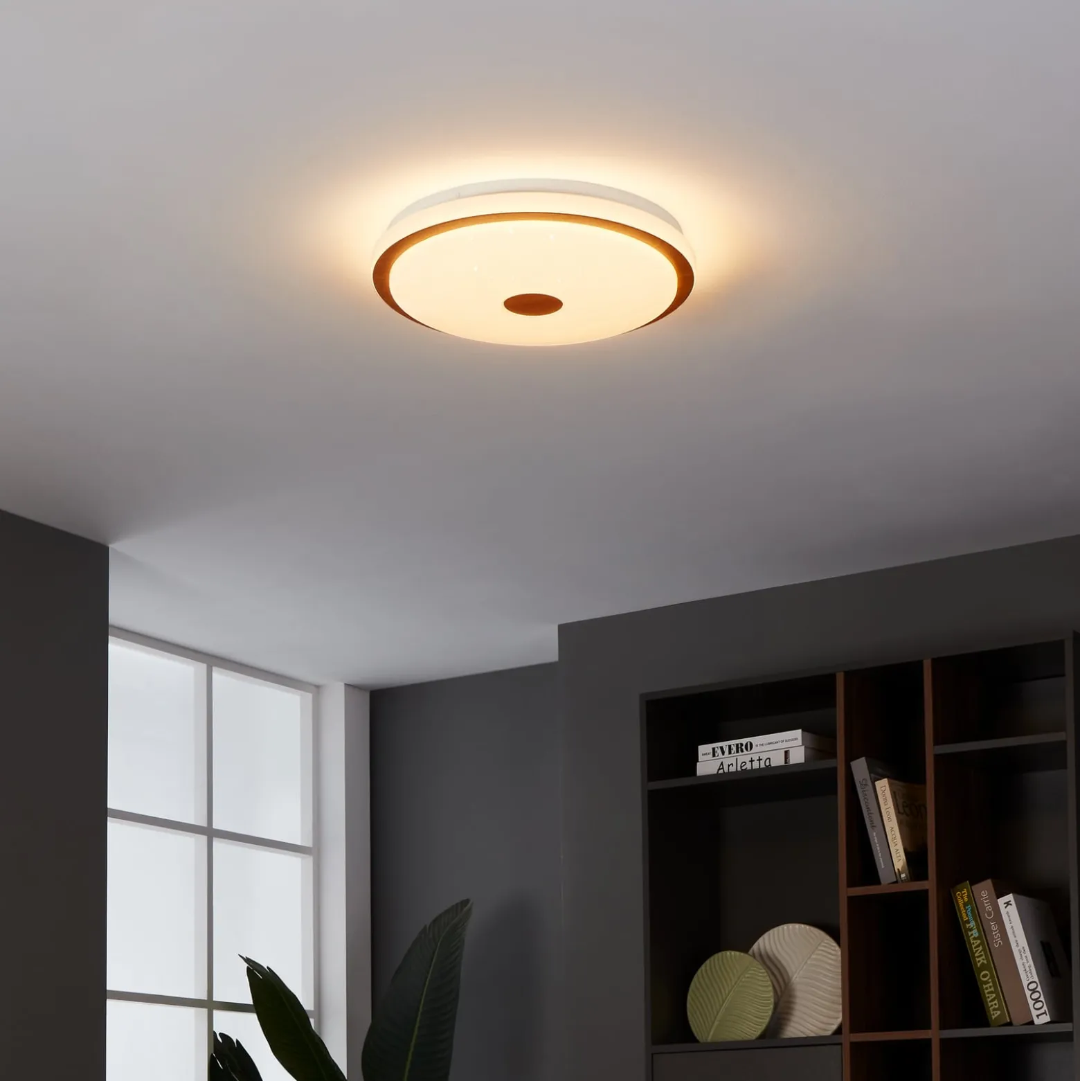 LED-Deckenlampe Lanciano 1 mit Fernbedienung Ø38cm