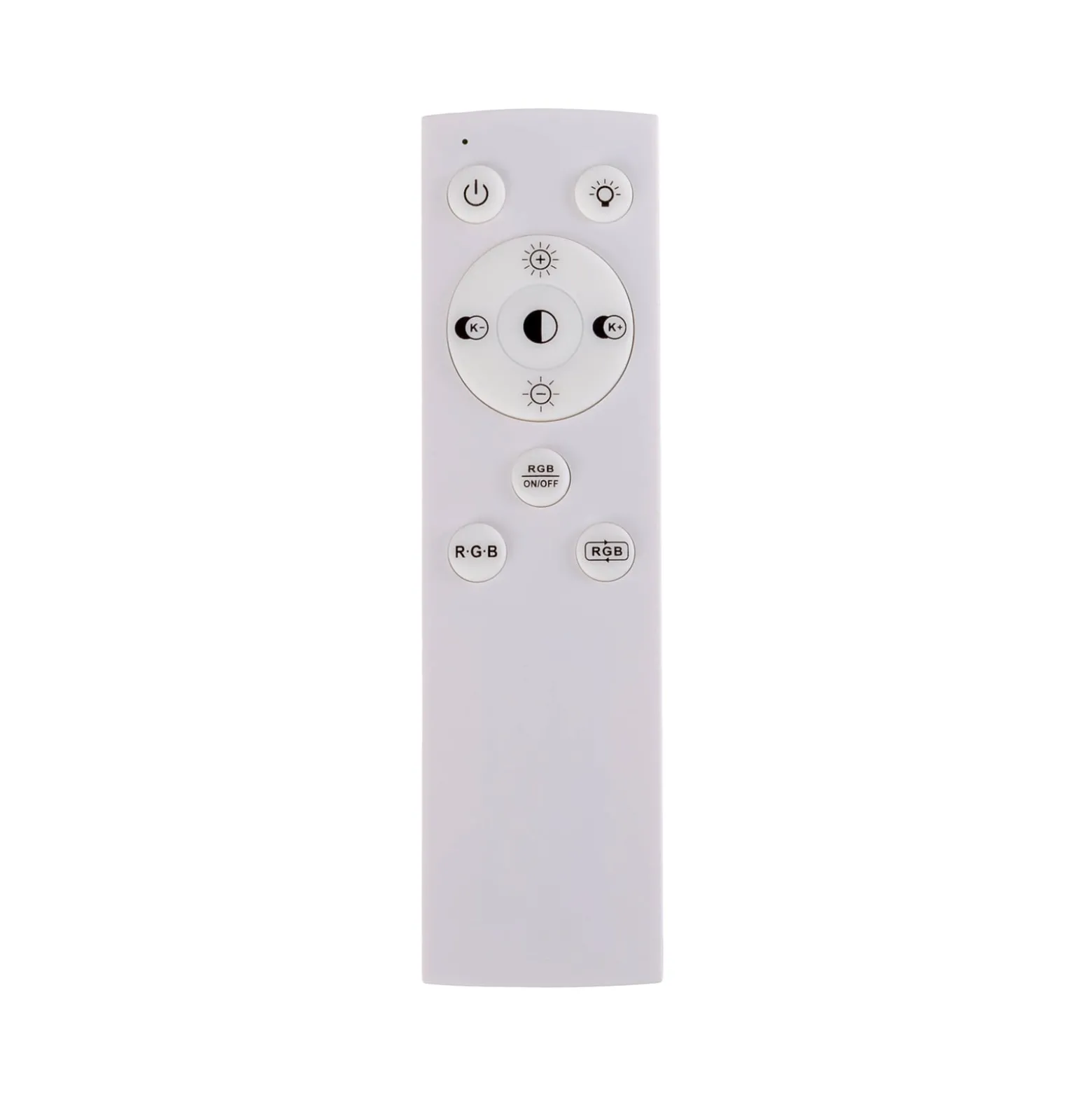 LED-Deckenlampe Livana, weiß/schwarz, Ø 50 cm, CCT, dimmbar