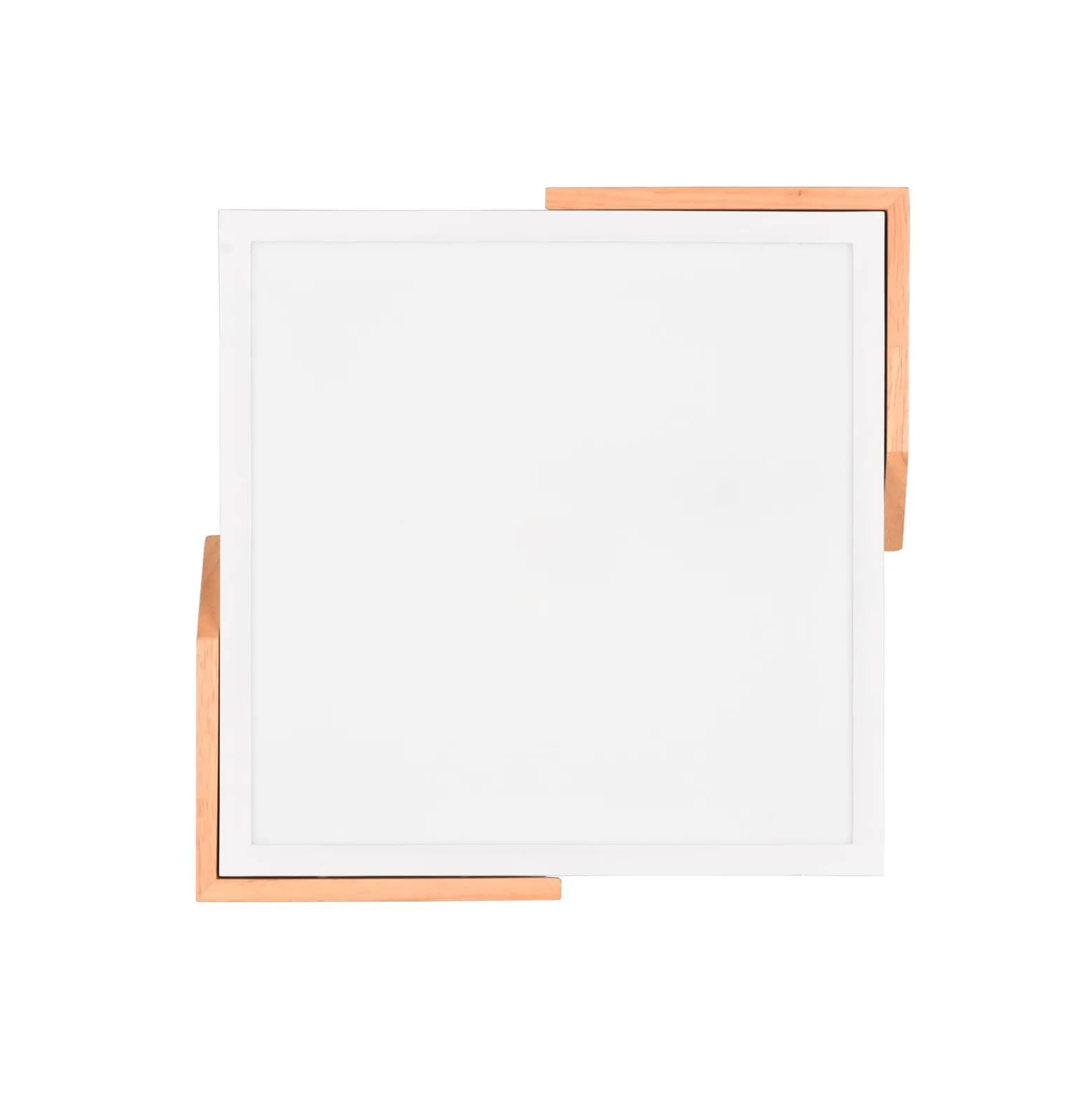 LED-Deckenlampe Meta, 31,5x31,5cm, 3.000K, weiß